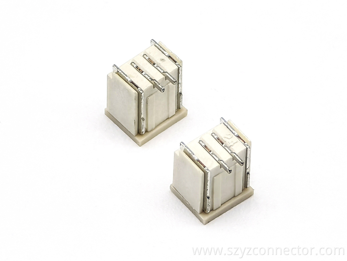 SH1.0mm Wafer Vertical SMT Type Pin header Connector 2P LCP